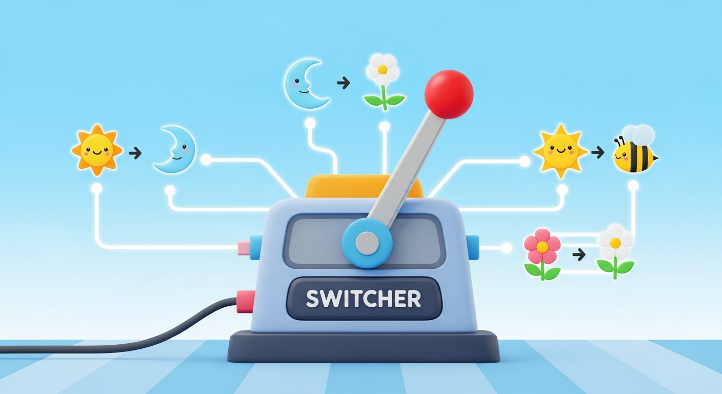 Challenge: WITH to SWITCHER