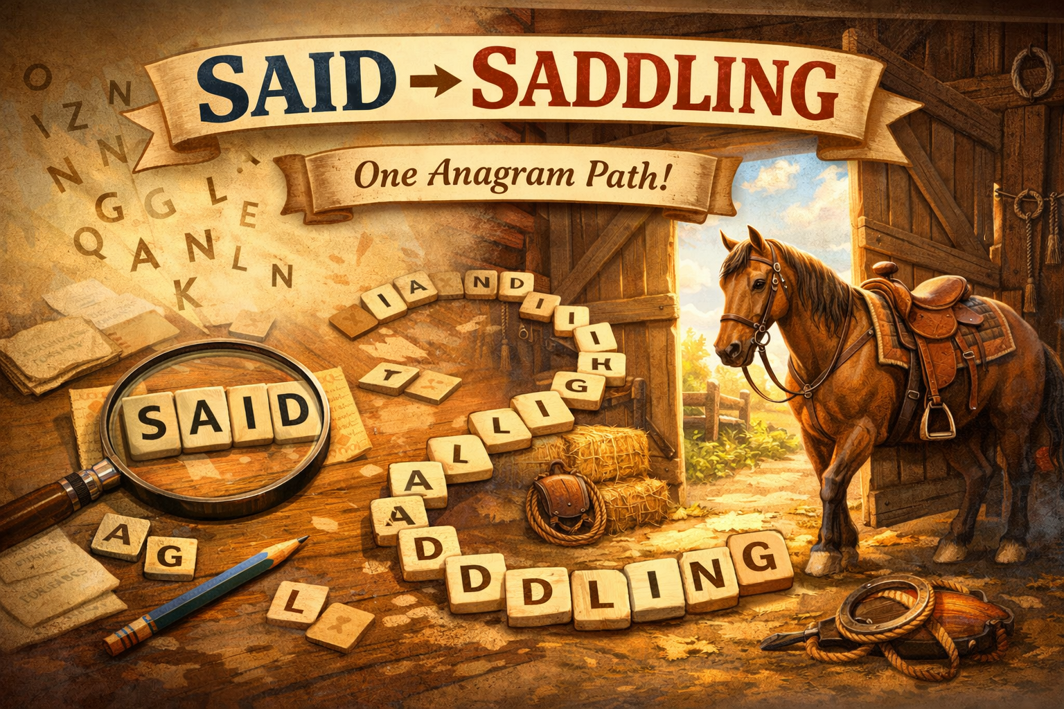 Said to Saddling