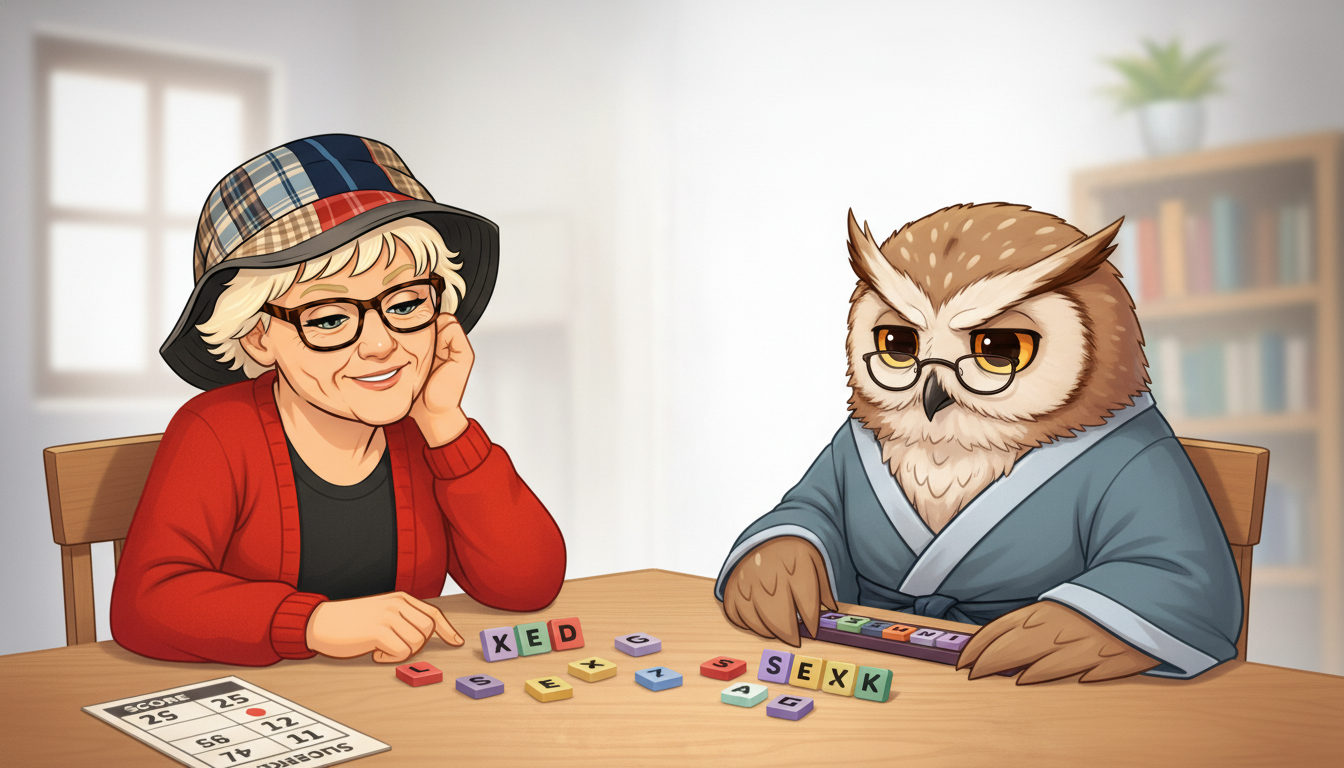 Gramma Ana vs Scramble Sensei.