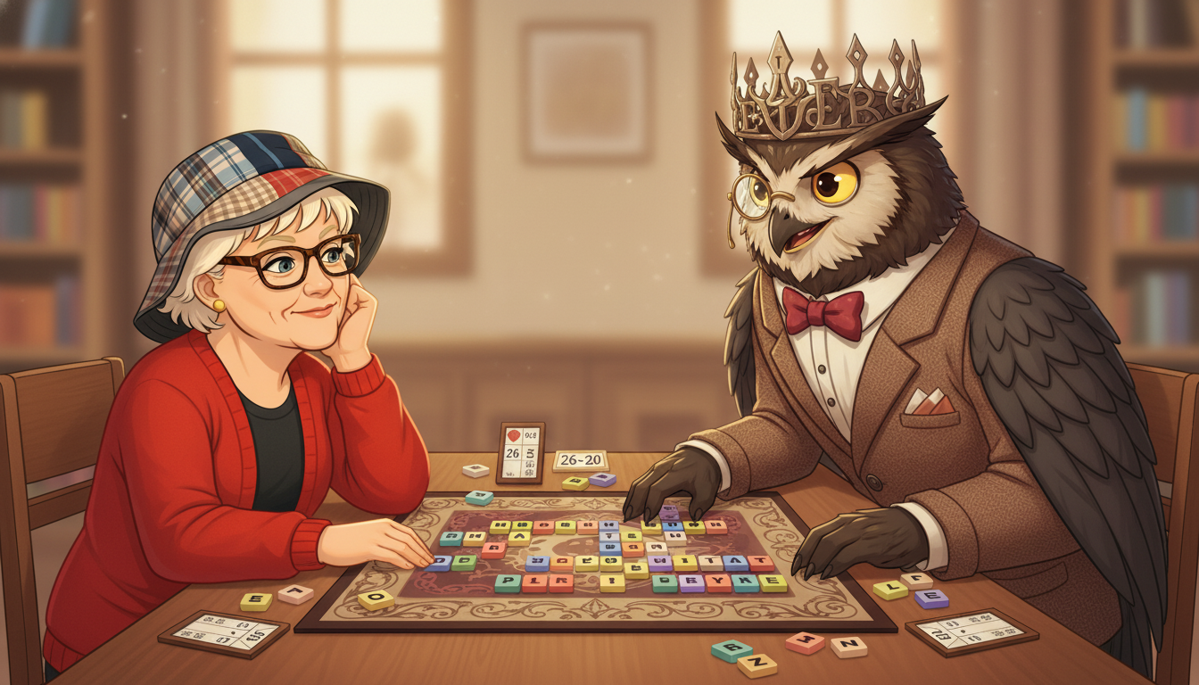 Gramma Ana vs The Letter Lord.