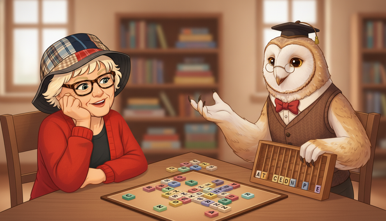 Gramma Ana vs The Scramble Scholar.