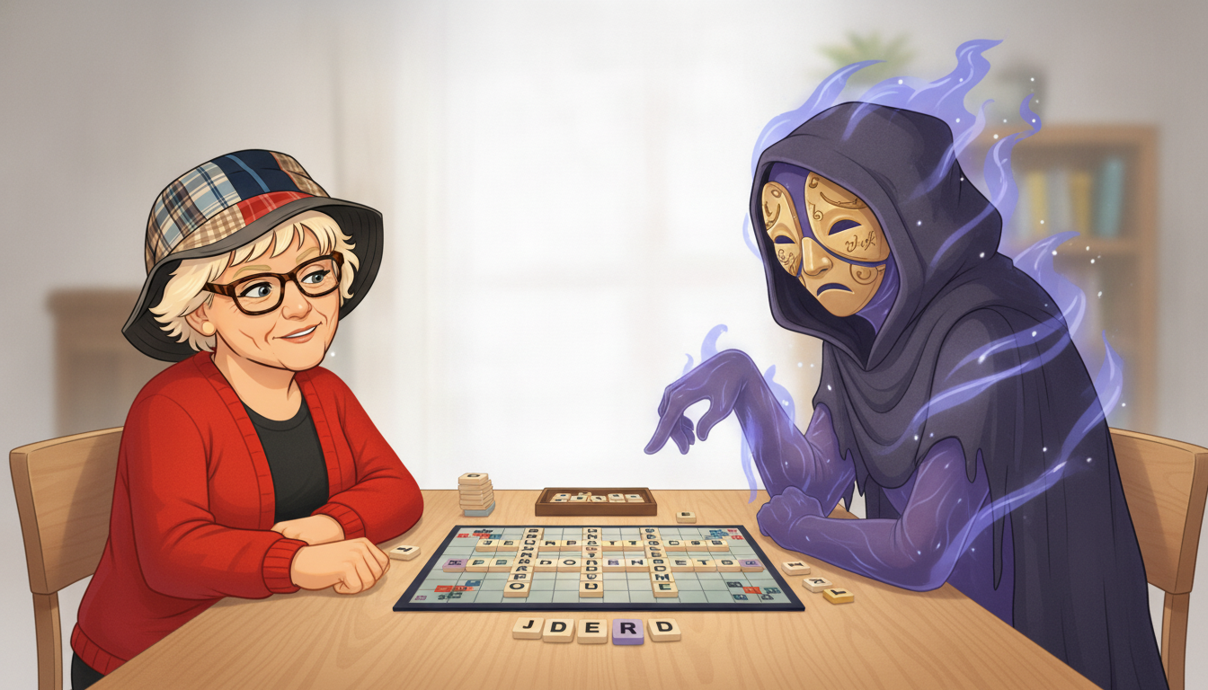 Gramma Ana vs The Phrase Phantom.