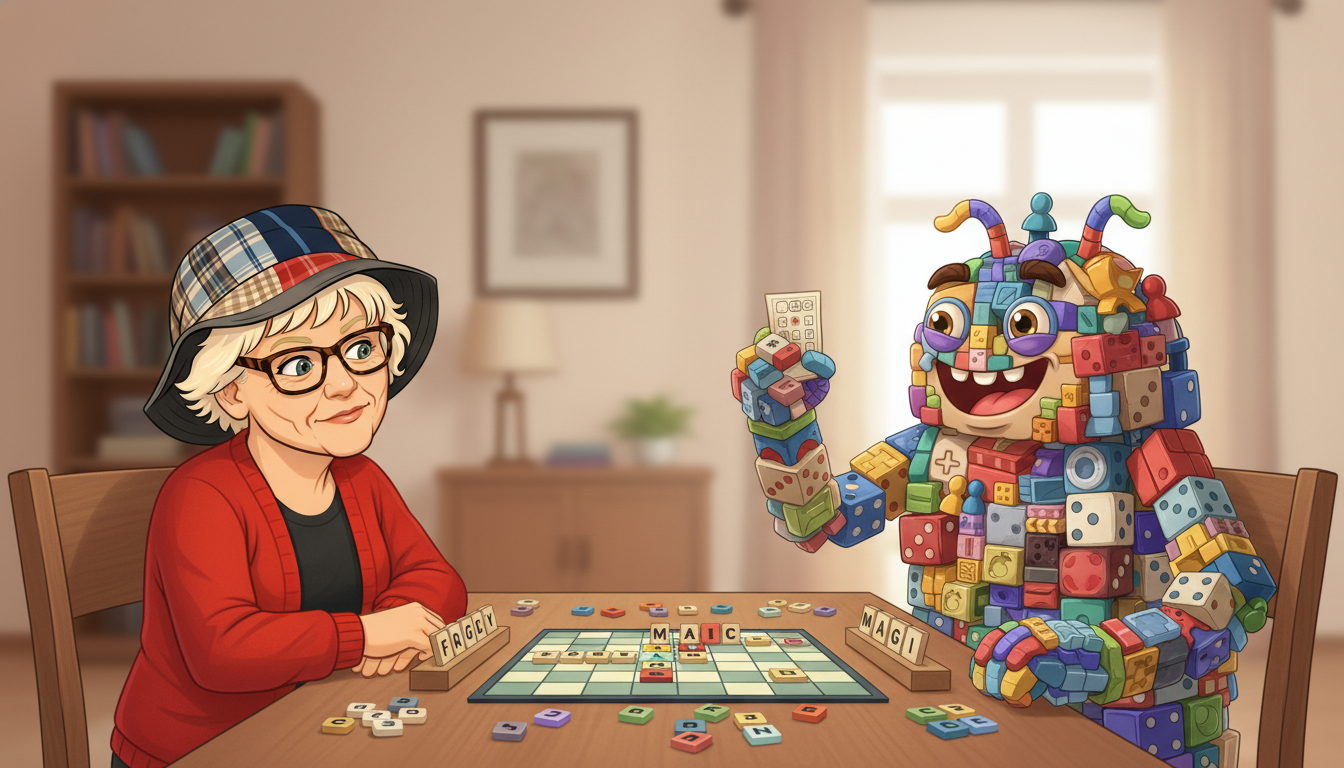 Gramma Ana vs The Jumble Giant.