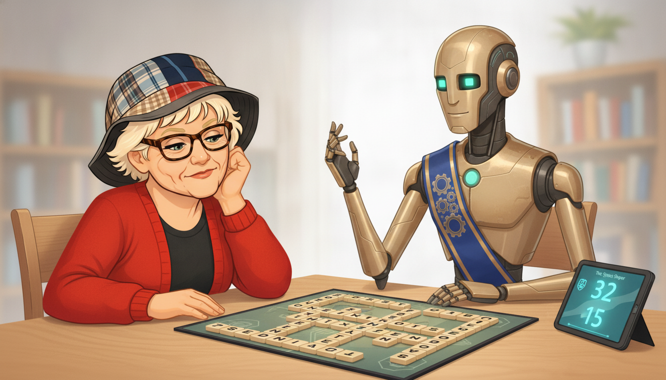 Gramma Ana vs The Syntax Shaper.