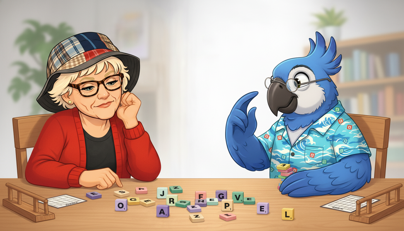 Gramma Ana vs Word Wave Rider.