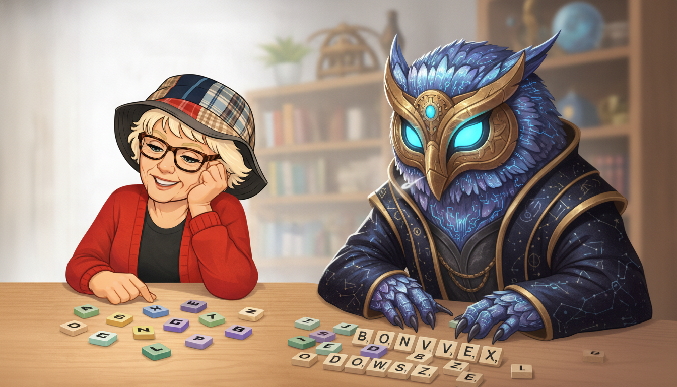 Gramma Ana vs Cipher Scribe.
