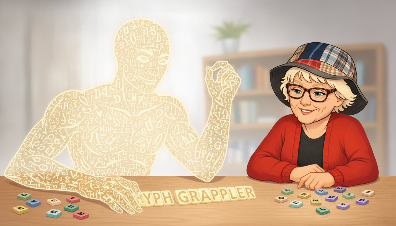 Gramma Ana vs The Glyph Grappler.