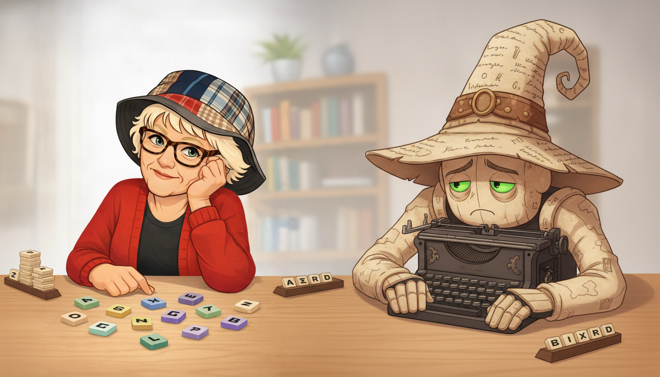 Gramma Ana vs Word Work Wizard.