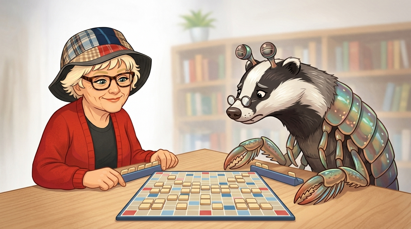 Gramma Ana vs Word Warp Warden.