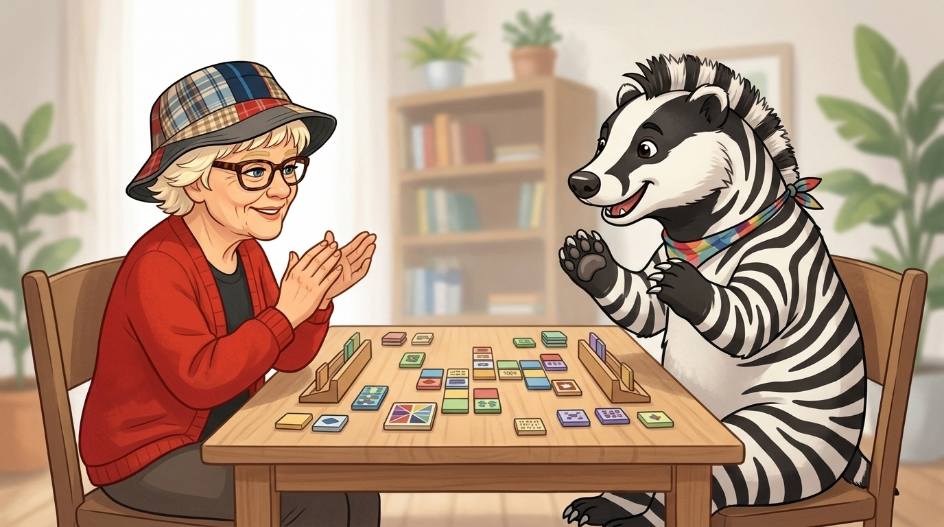 Gramma Ana vs The Syntax Sorter.